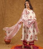 Kalider sut set with duptta