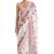 premium linen cotton digital print saree with piping