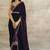 premium 9000 velvet saree with sequins, dori & thread work