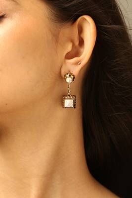 Classic crystal drop necklace set 2