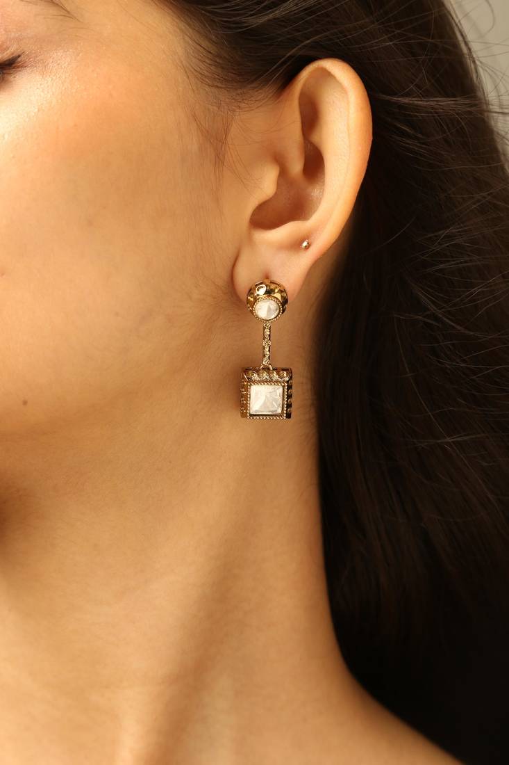 Classic crystal drop necklace set