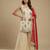 Cream designer silk blend readymade designer suit