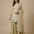 Cream designer crepe readymade designer suit
