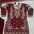 Maroon designer faux silk readymade designer suit