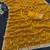 Yellow color Sequence embroidery work with Cut  work border Chiffon Silk Saree