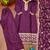 Maroon designer faux silk readymade designer suit