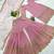 Pink designer georgette readymade designer suit