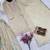 Cream designer faux silk readymade designer suit