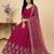 Rani-pink designer georgette readymade designer suit