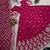 Rani-pink designer georgette readymade designer suit
