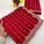 Red Color Zari Work And Stone Work  Vichitra silk Saree