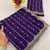 Violet Color Zari Work And Stone Work  Vichitra silk Saree