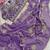 Lavendar Color Hand work with cut work aarko border Sattin art silk saree