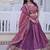 Purple Bridal Lehenga