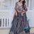 Steel Grey Designer Lehenga