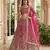 pink bridal lehenga