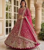 Pink Bridal Lehenga