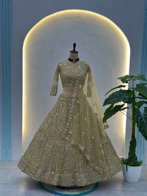 light-gold designer lehenga 2