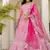 pink embroidered lehenga