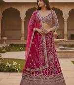 Pink Designer Bridal Lehenga