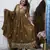 Women's cotton silk floral embroidered mehendi kurta pant set with chanderi dupatta