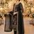 Black chiffon suit with embroidery & sequin work