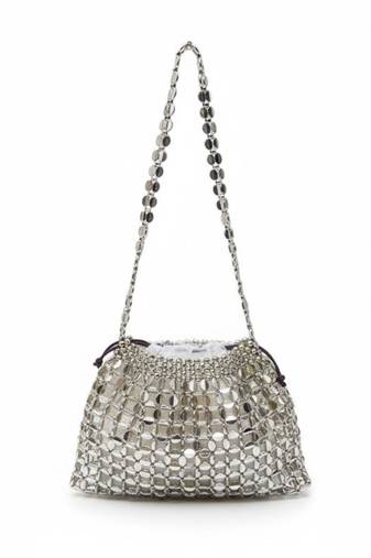 GlamBam Handbag: Silver