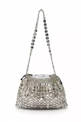 GlamBam Handbag: Silver