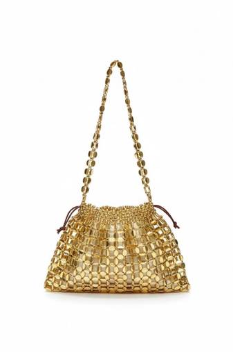 GlamBam Handbag: Gold