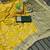 Mustard soft silk blend banarasi jacuard work designer saree with blouse