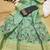 green color chanderi cotton saree with printed blouse