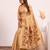cream color cotton saree with blouse
