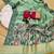 green color chanderi cotton saree with blouse