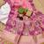 pink color chanderi cotton saree with blouse