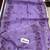 purple color chanderi cotton saree with blouse