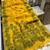 yellow color chanderi cotton saree with blouse