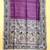 purple color tussar art silk saree with blouse