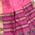 pink color khadi art silk saree with contrast blouse