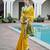 yellow color khadi art silk saree with contrast blouse