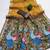 yellow  soft pure muga cotton  saree with meenakari  weaving  motifs and contrast blouse