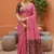 pink  soft pure muga cotton  saree with meenakari  weaving  motifs and contrast blouse