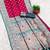 pink soft banarasi silk saree with zari weaving meenakari design