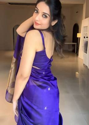 Royal blue silk blend banarasi jaquard designer saree with blouse 3