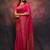 Pink soft silk blend banarasi jacuard work designer saree with blouse