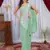 pista_green color thread sequence embroidered work ready to wear saree with stitch blouse