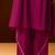 Mauve-pink embroidered suit set with dupatta