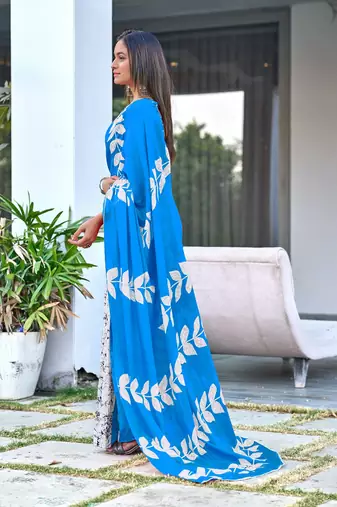 Bagru block print mulmul cotton sarees