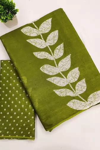 Bagru block print mulmul cotton sarees