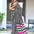 Cartoon hand block mulmul cotton sarees
