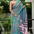 Ajrakh fancy hand block mulmul cotton sarees